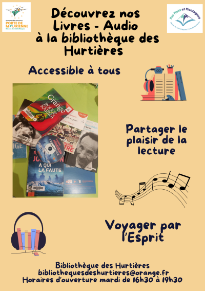 Blue Purple Flat Illustration Book Fair Poster 1