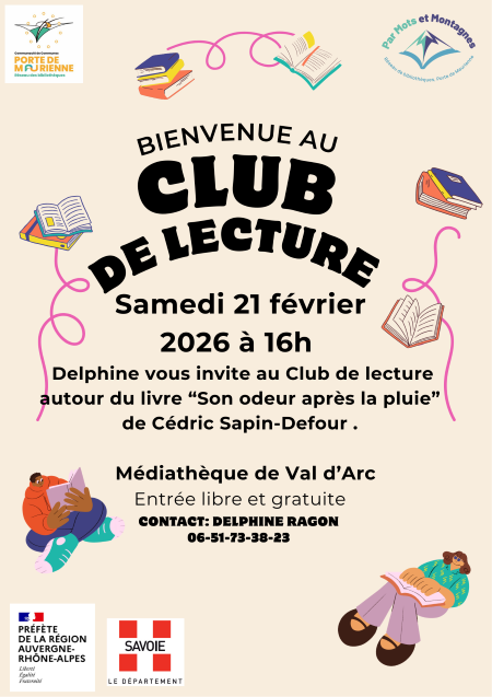club de lecture janvier 26